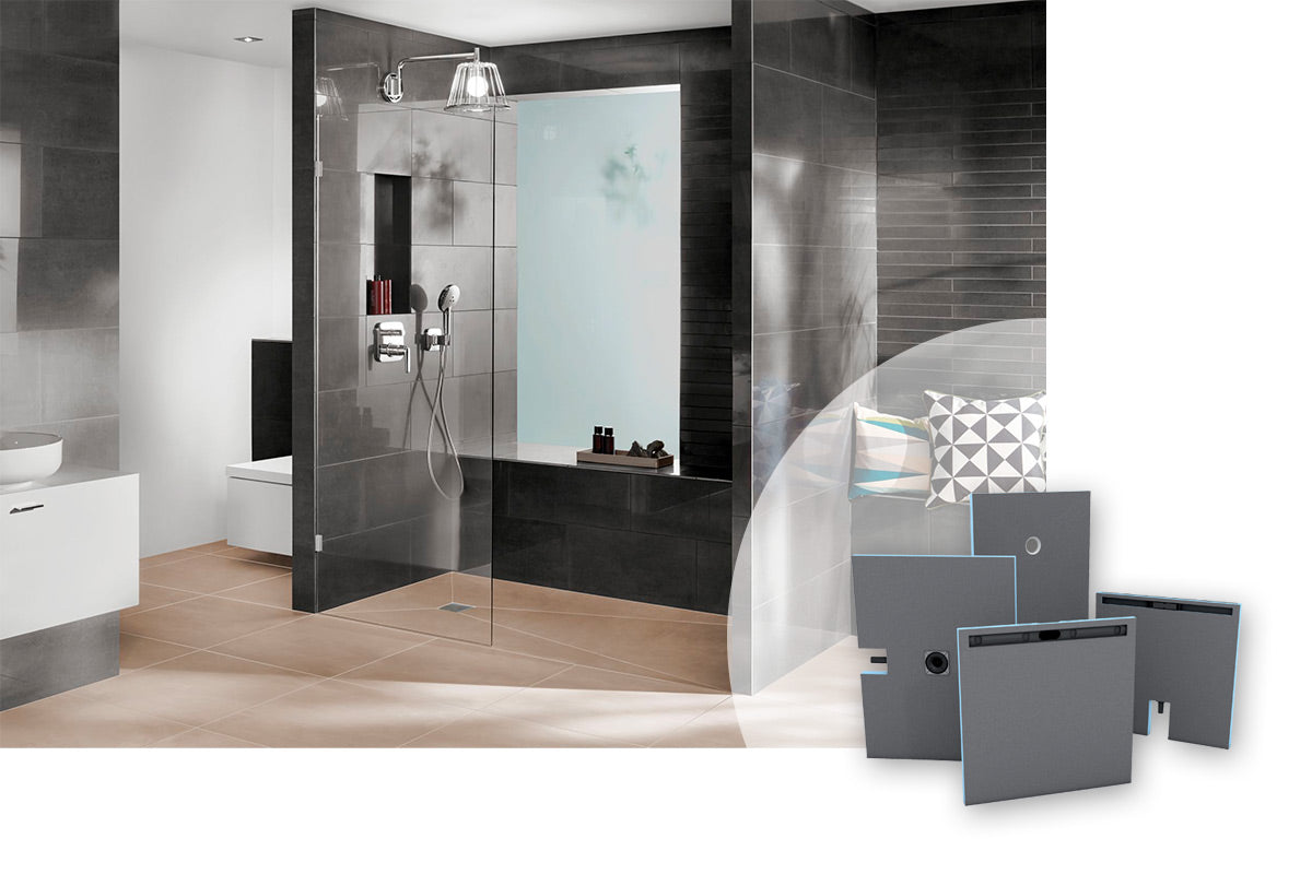 Votre receveur wedi sur-mesure !