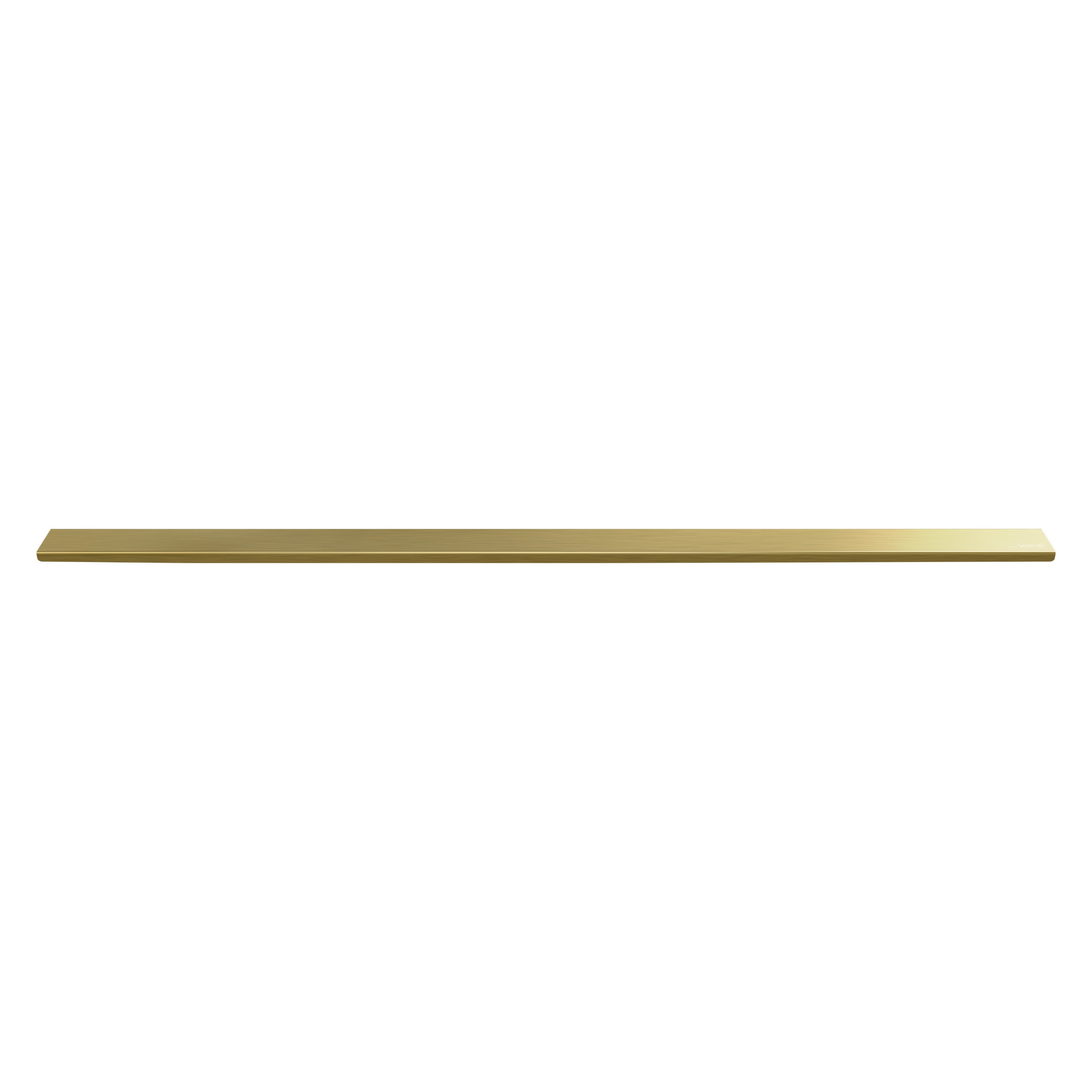 Barrette de finition wedi Fundo pour évacuation linéaire en inox, or métal