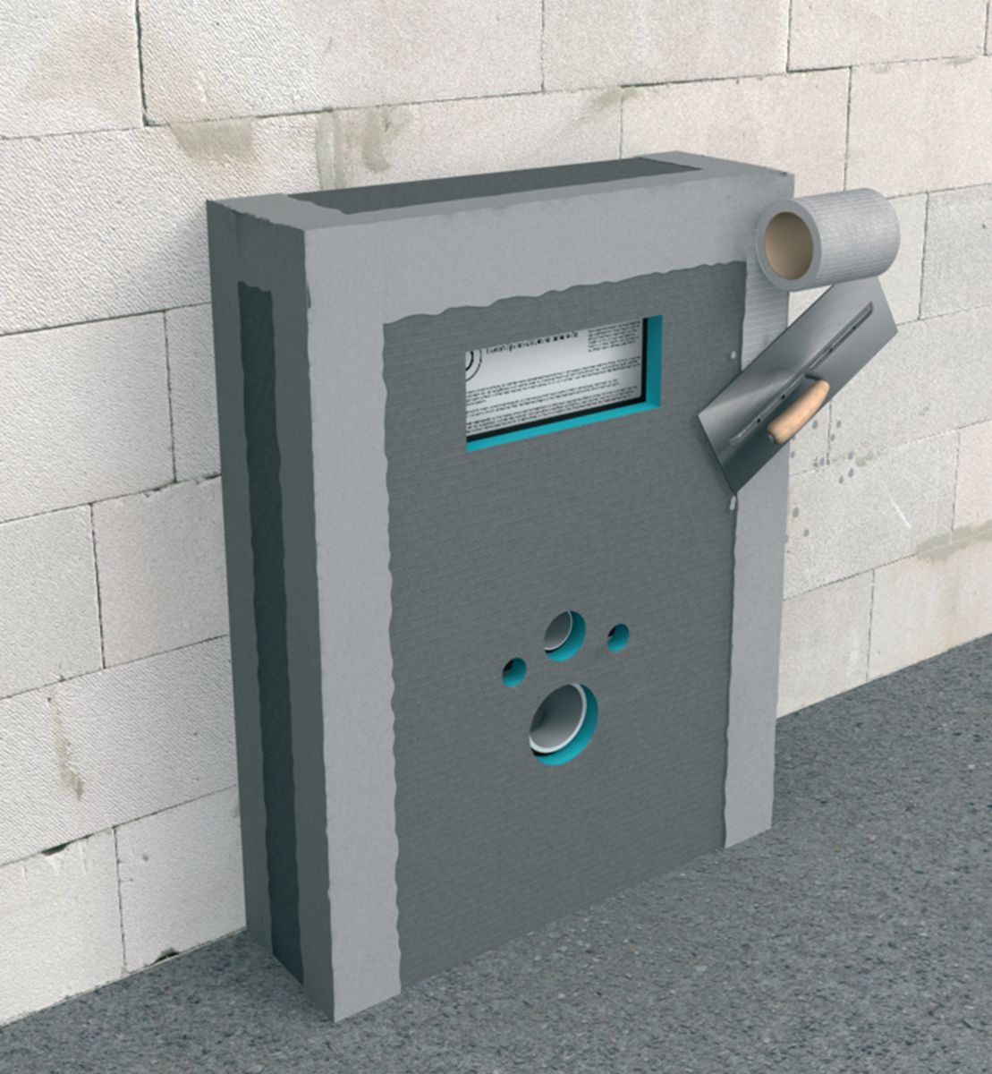 Panneau d’habillage pour bâti-supports wedi I-Board