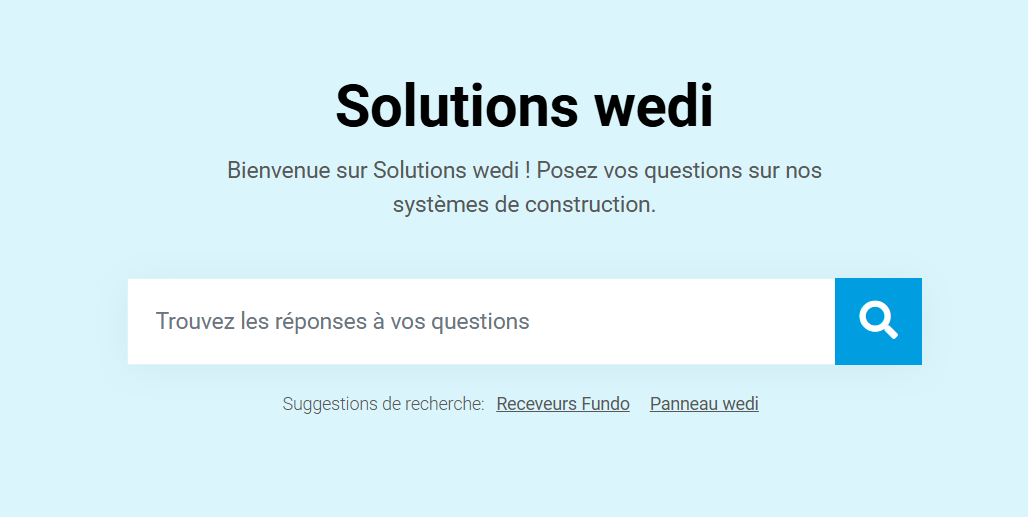 Site www.solution-wedi.fr