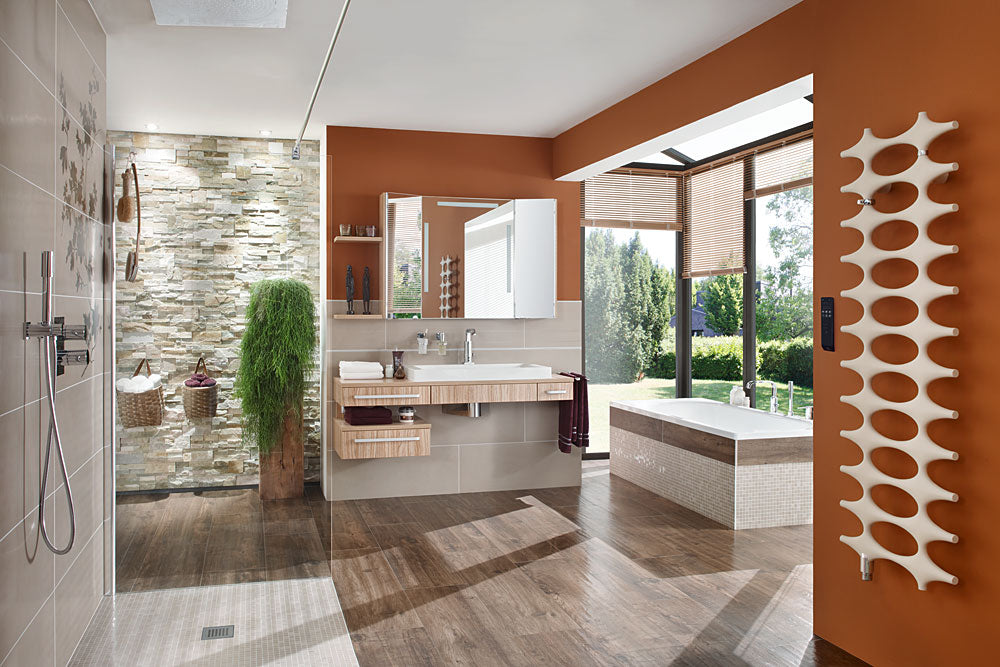 Receveur de douche complet wedi Fundo Plano rectangulaire, écoulement centré DN40