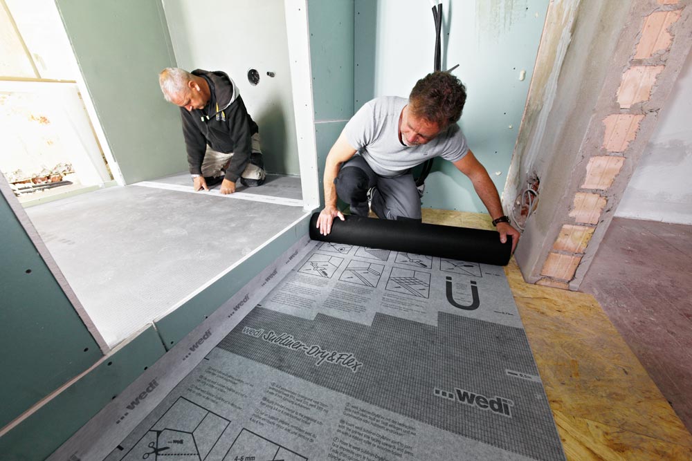 Natte d’étanchéité et de désolidarisation wedi Subliner Dry & Flex