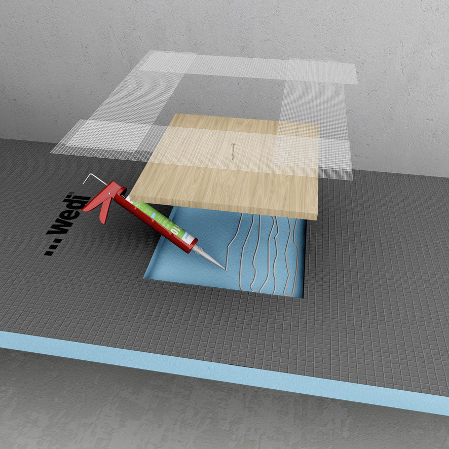 Cartouche wedi 610 colle polymère 310 ml