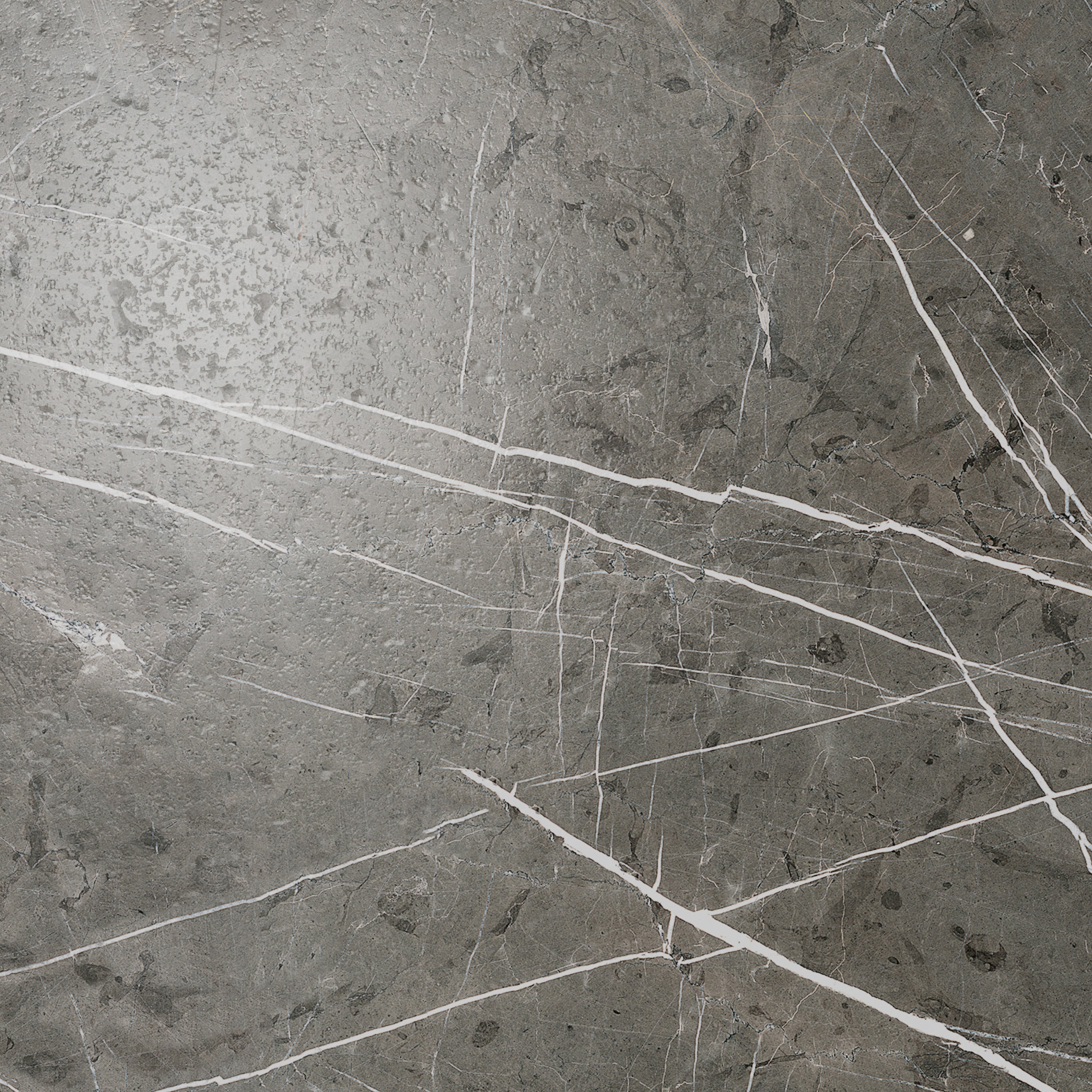 Fundo Top revêtement prêt-à-poser pour receveur Riolito Neo, aspect marbre gris-brun