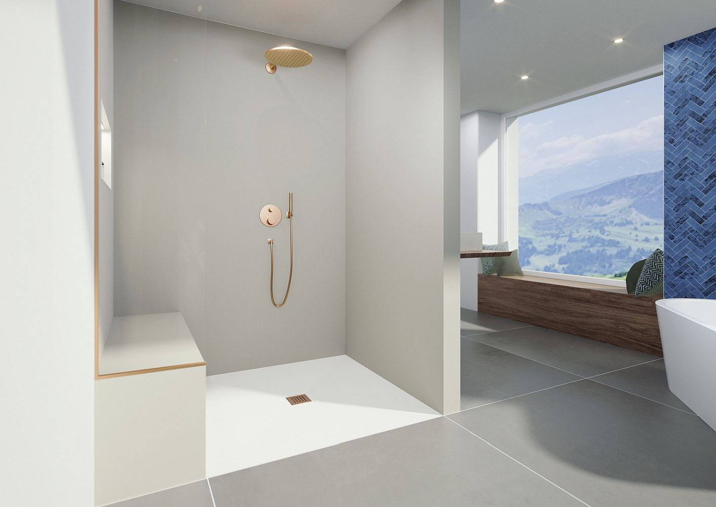 Grille d'écoulement carrée wedi