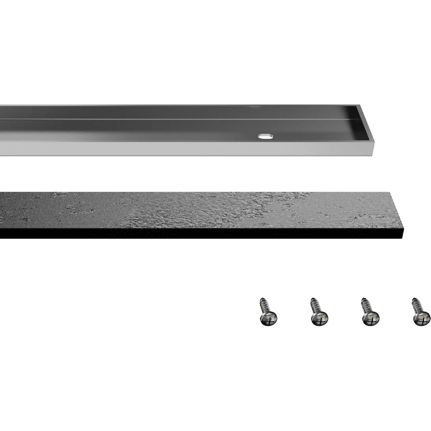 Barrette de finition wedi Fundo Top Kit pour receveur Fundo Riolito neo