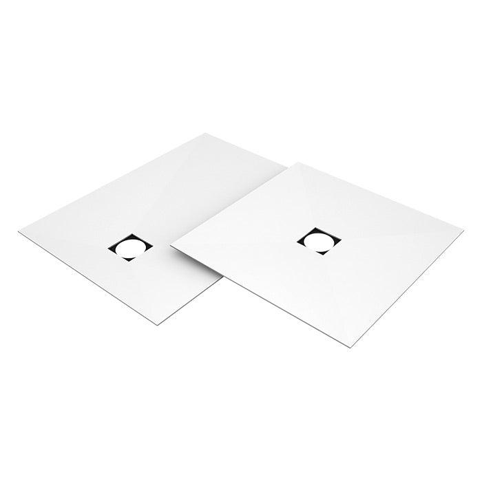 Fundo Top Primo revêtement prêt-à-poser, homogène pur blanc