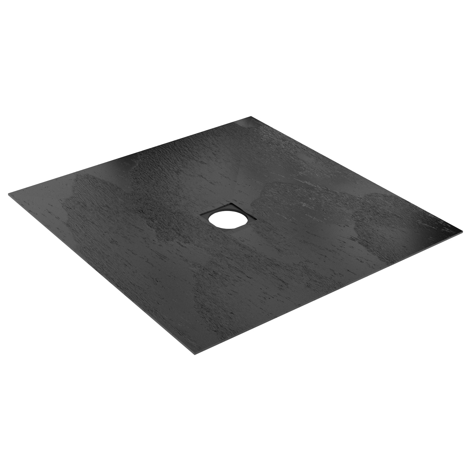 Revêtement Fundo Top Primo pour receveur de douche wedi aspect pierre naturelle noir