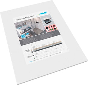 Fundo Top Riolito Neo revêtement prêt-à-poser, apparence pierre naturelle, stone gris