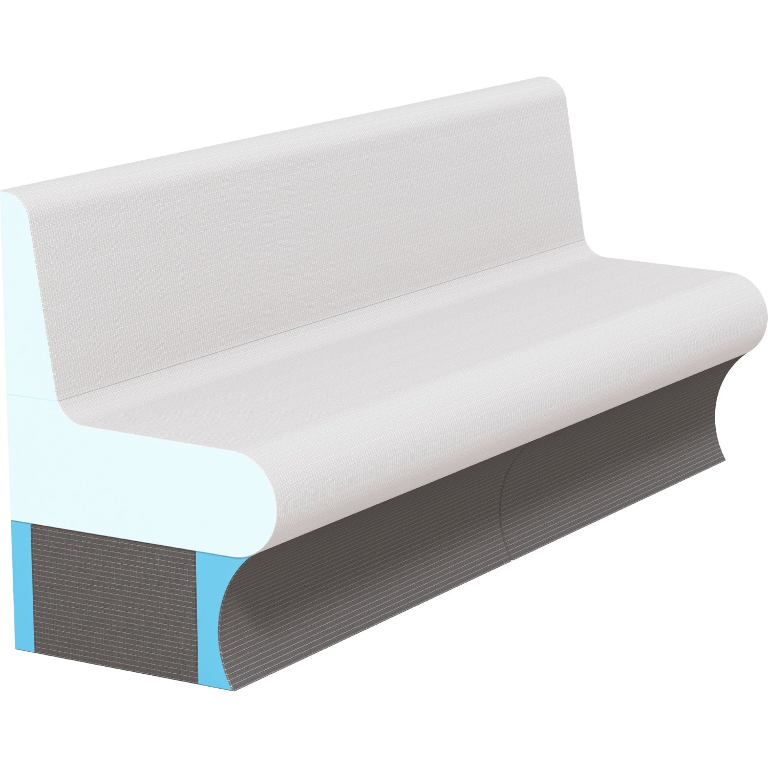 Socle wedi Sanoasa Comoda, pente vers l’avant, pour assise Sanoasa Comoda