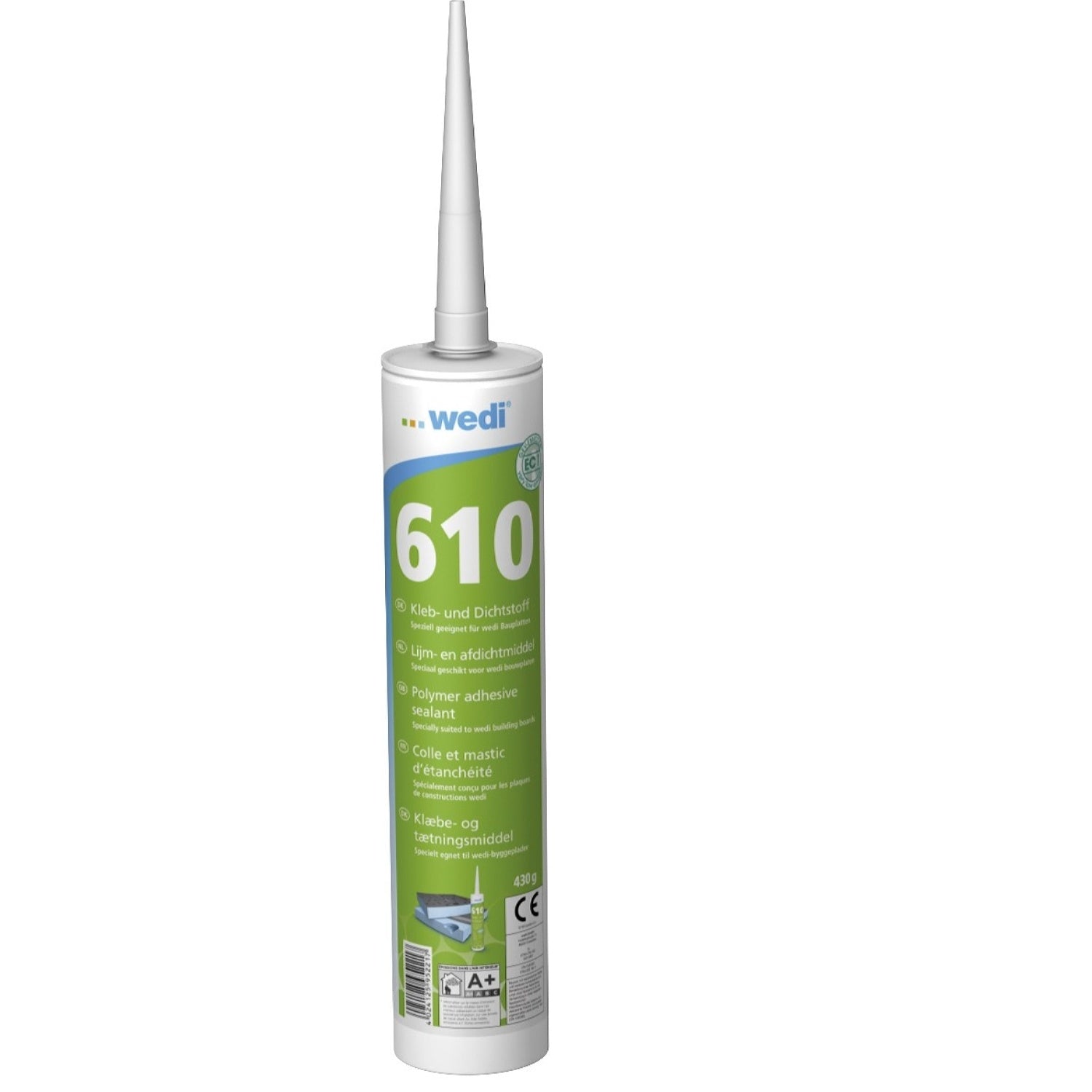 Cartouche wedi 610 colle polymère 310 ml