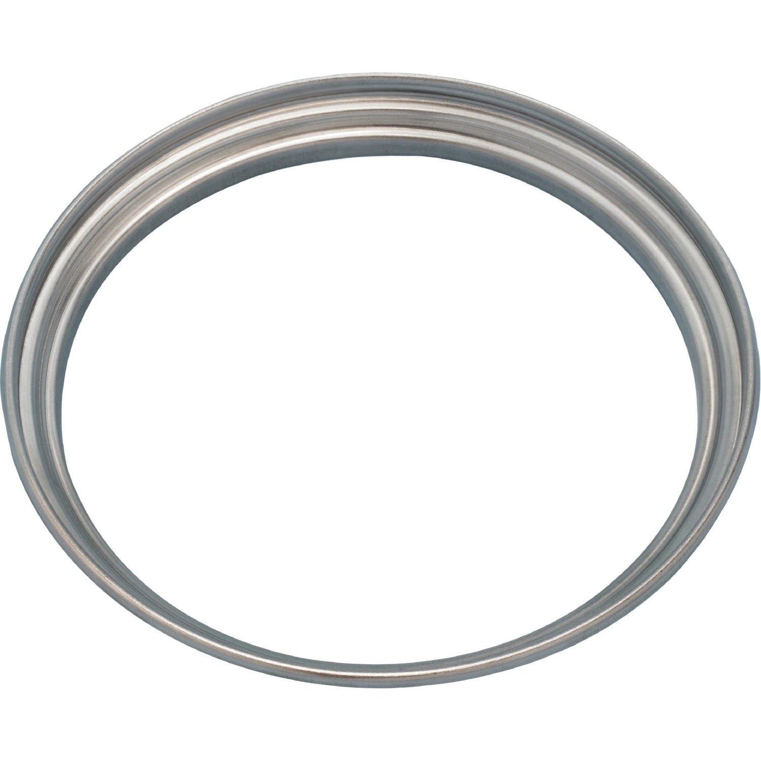 Cadre de grille extra-plat rond en inox pour écoulements en un point Fundo