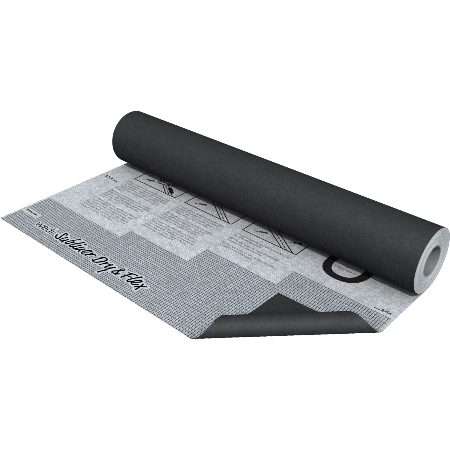 Natte d’étanchéité et de désolidarisation wedi Subliner Dry & Flex