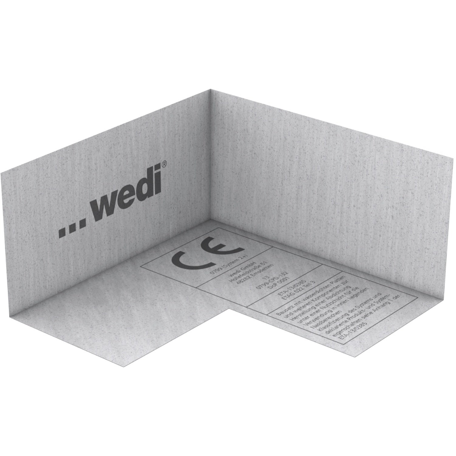 Angle d’étanchéité rentrant wedi Tools