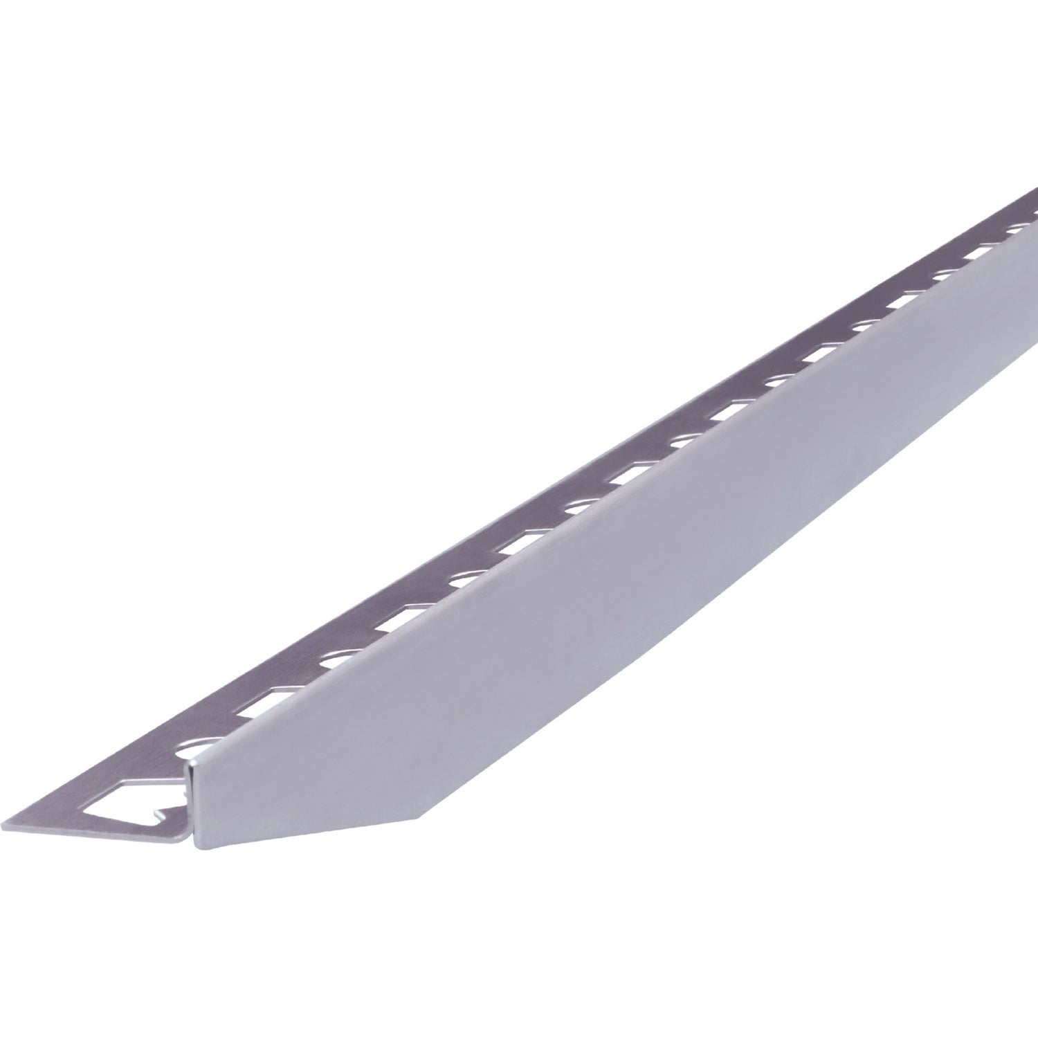 Profilé de pente pour sol wedi Fundo Riolito, inox brossé