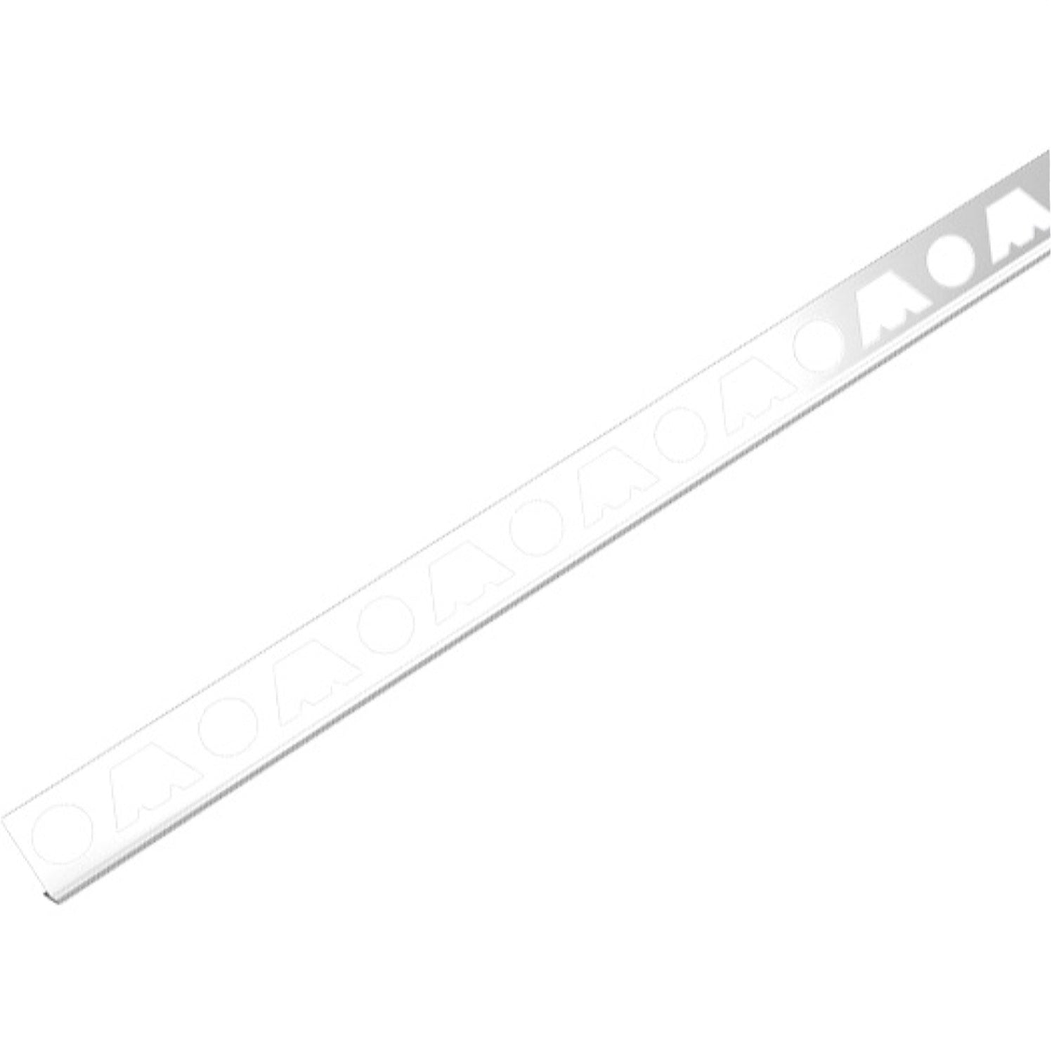 Profilé de pente pour sol wedi Fundo Riolito neo et Plano Linea, inox brossé