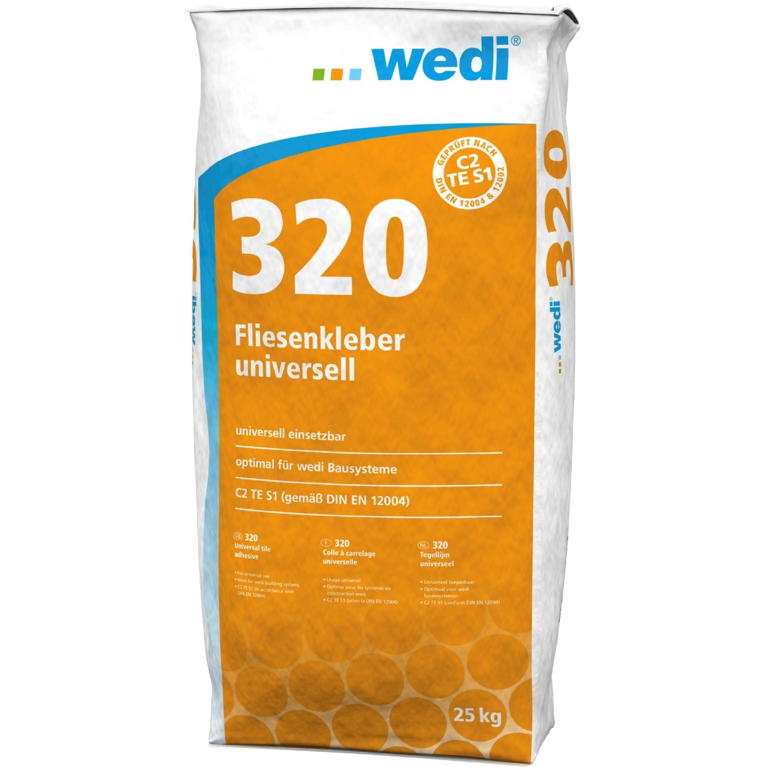 Colle à carrelage universelle wedi 320 25kg