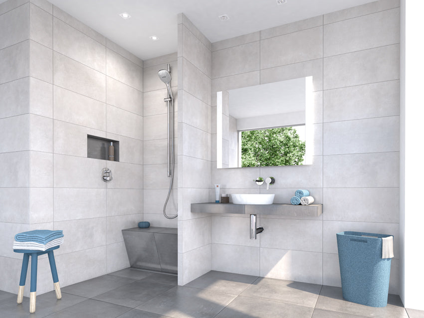 Banquette wedi Sanoasa 2, front incliné, pente vers l’avant