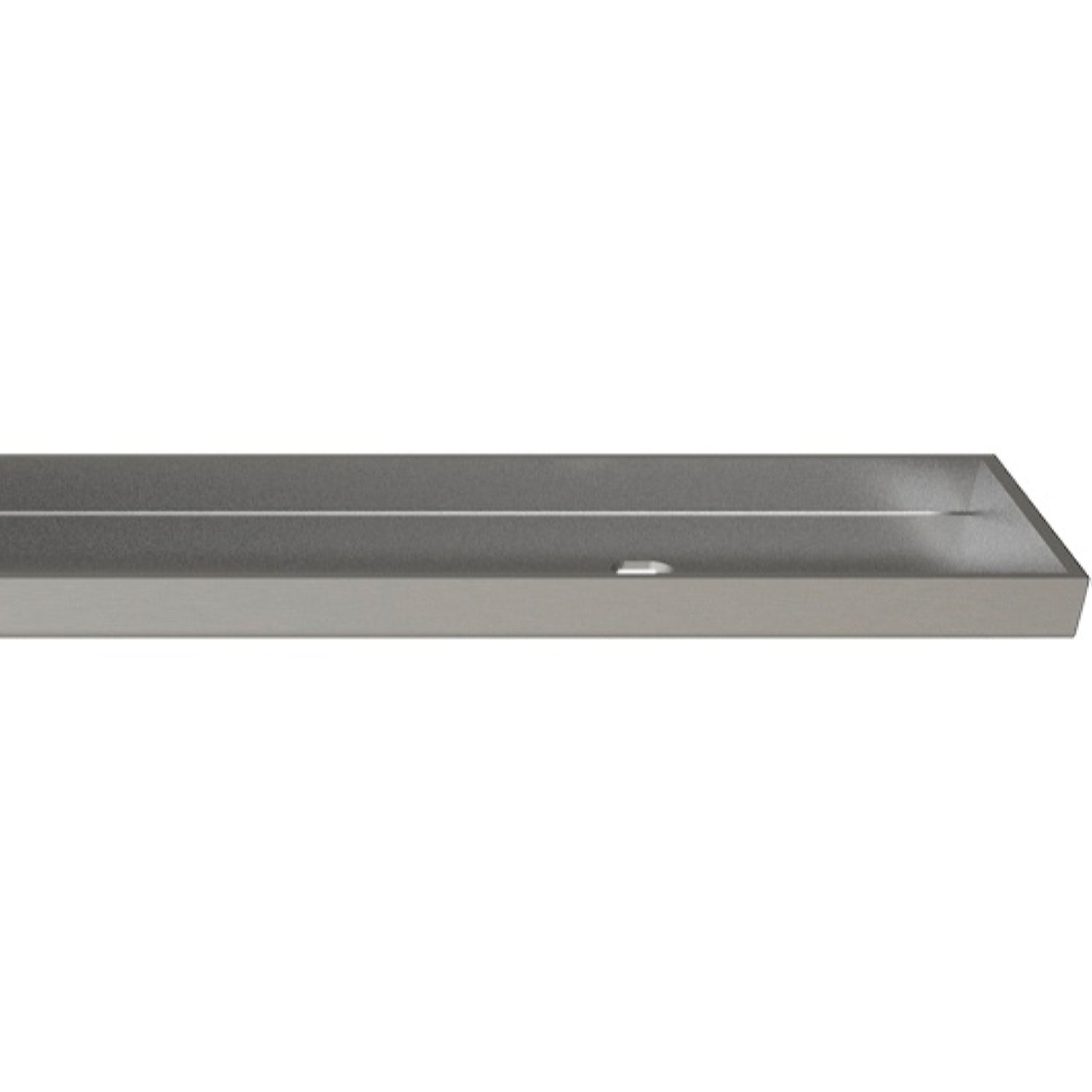Barrette de finition à carreler wedi Fundo pour évacuation linéaire, en inox brossé