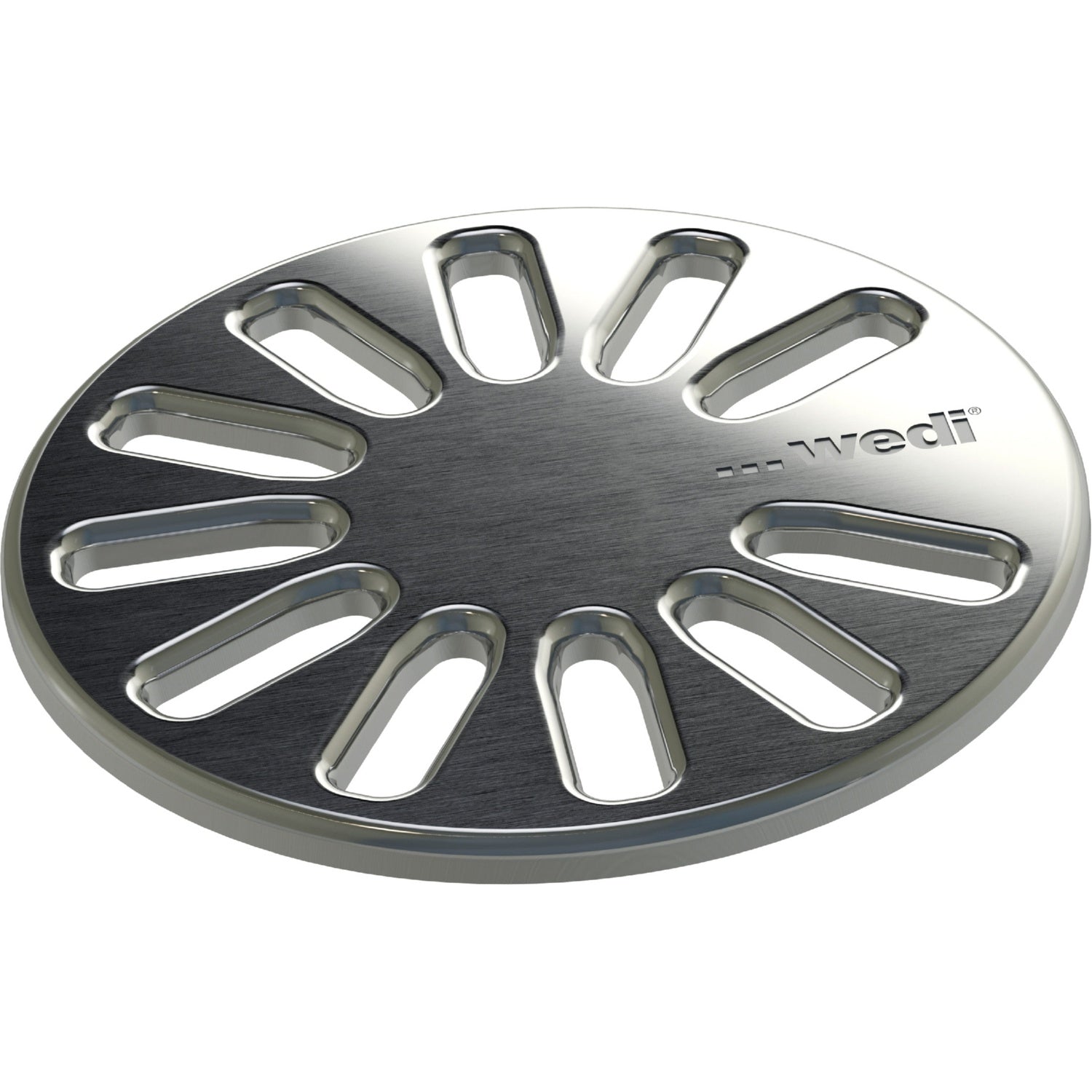 Grille wedi d’écoulement ronde 1.2 pour écoulements en un point