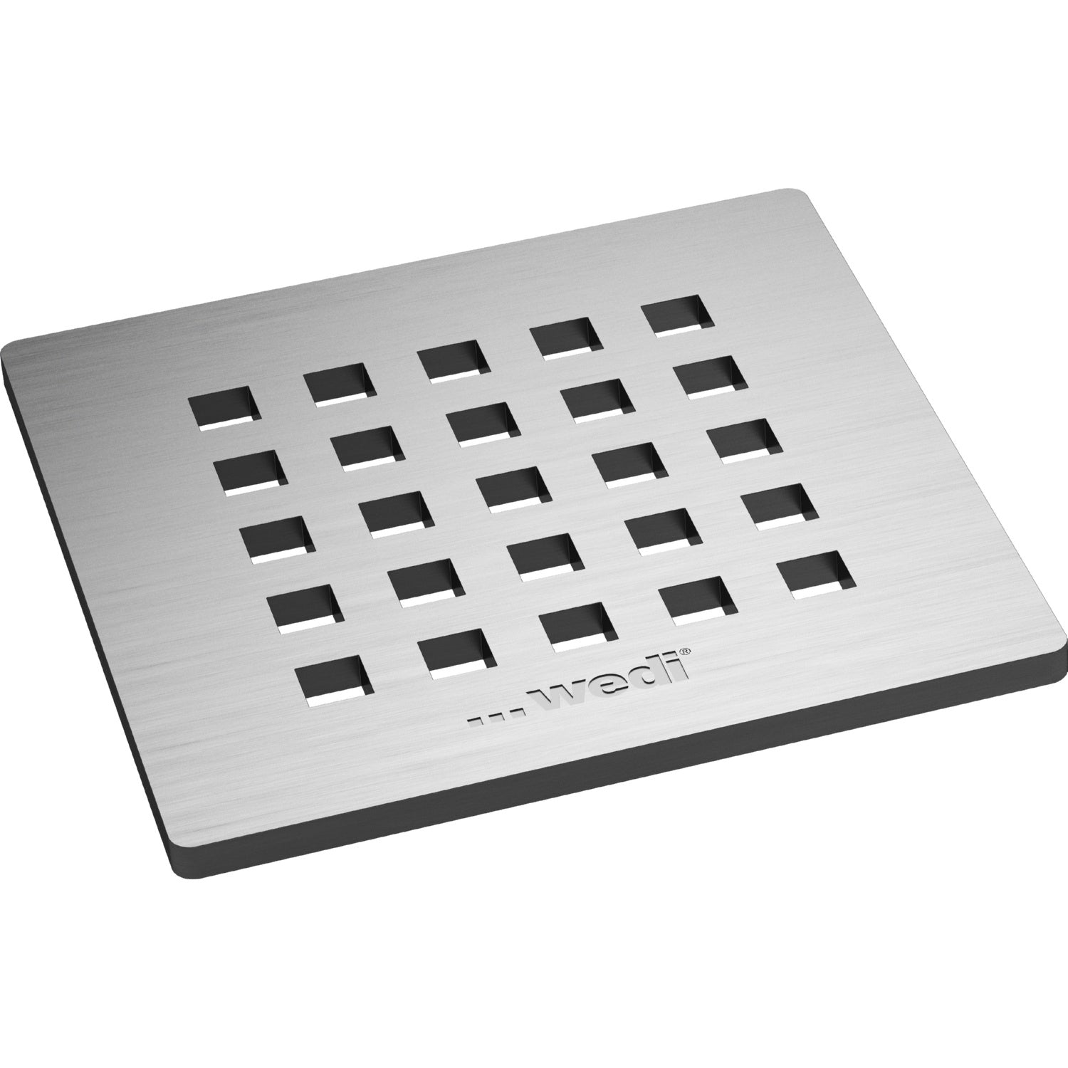 Grille wedi d’écoulement carrée 5.1 pour écoulement en un point