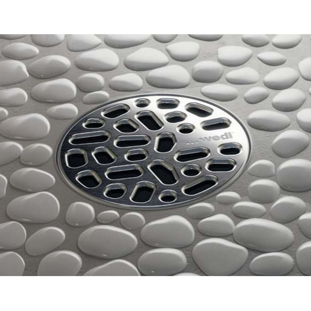 Grille wedi d’écoulement ronde 3.2 pour écoulements en un point