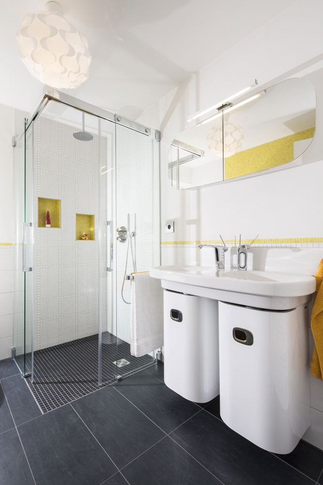 Receveur de douche wedi Fundo Primo rectangulaire, écoulement excentré