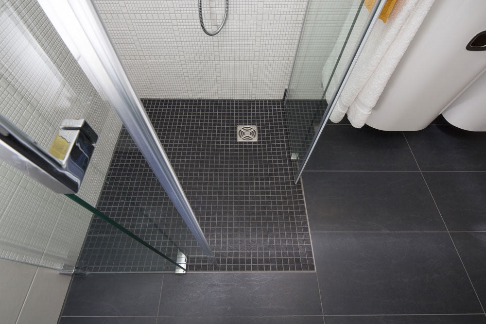 Receveur de douche wedi Fundo Primo rectangulaire, écoulement excentré