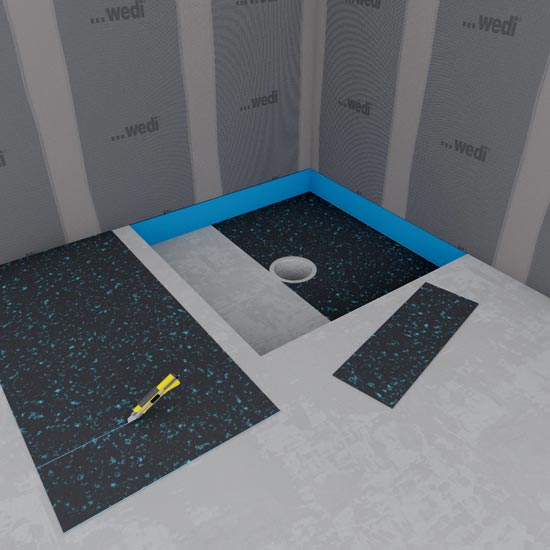 wedi Nonstep Plan panneau d'isolation phonique