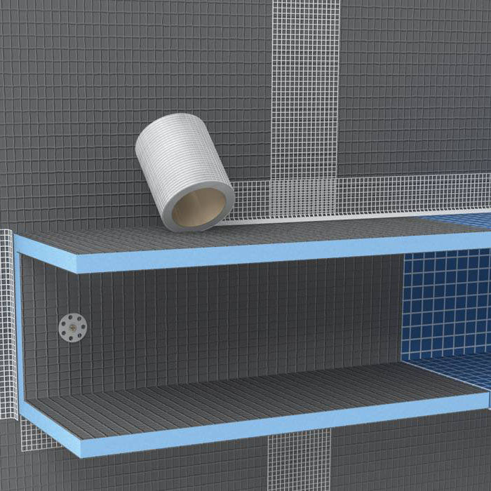 Coffre d'habillage Mensolo en U wedi