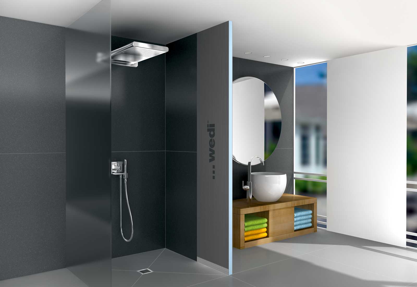 Panneau de construction XXL wedi