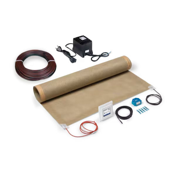 GUTJAHR - IndorTec THERM-C kit de chauffage mural basse tension (technologie carbone) - 83010100TC