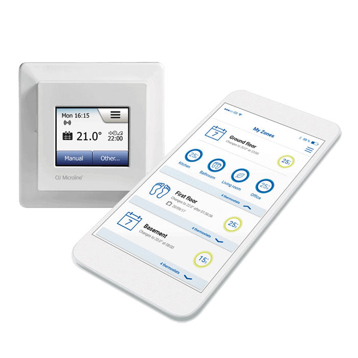 GUTJAHR - IndorTec THERM-E T TS Smart Thermostat avec une sonde de contrôle de température - 82012306TE