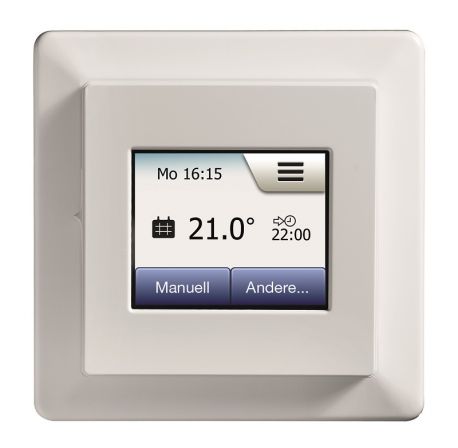 GUTJAHR - Indor Tec THERM-E TD Thermostat à écran
tactile avec une sonde de contrôle de température - 82012301TE